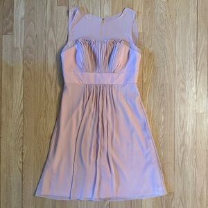Watters & Watters Light Pink Formal Midi Dress, Size 12